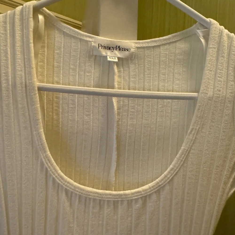 Privacy please White Midi Dress - Picture 6 of 6